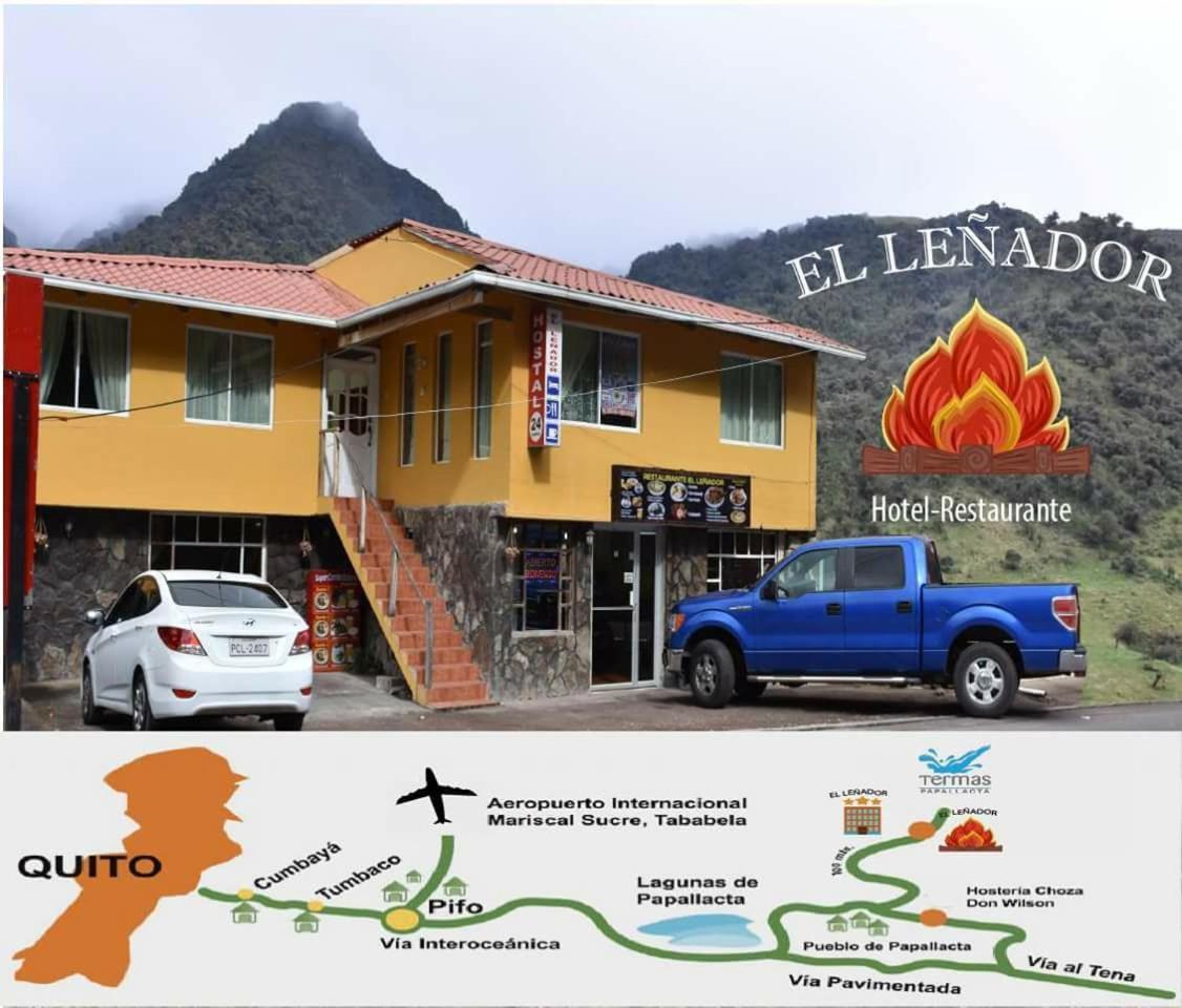 El Lenador Hotel Y Restaurante Papallacta Ngoại thất bức ảnh